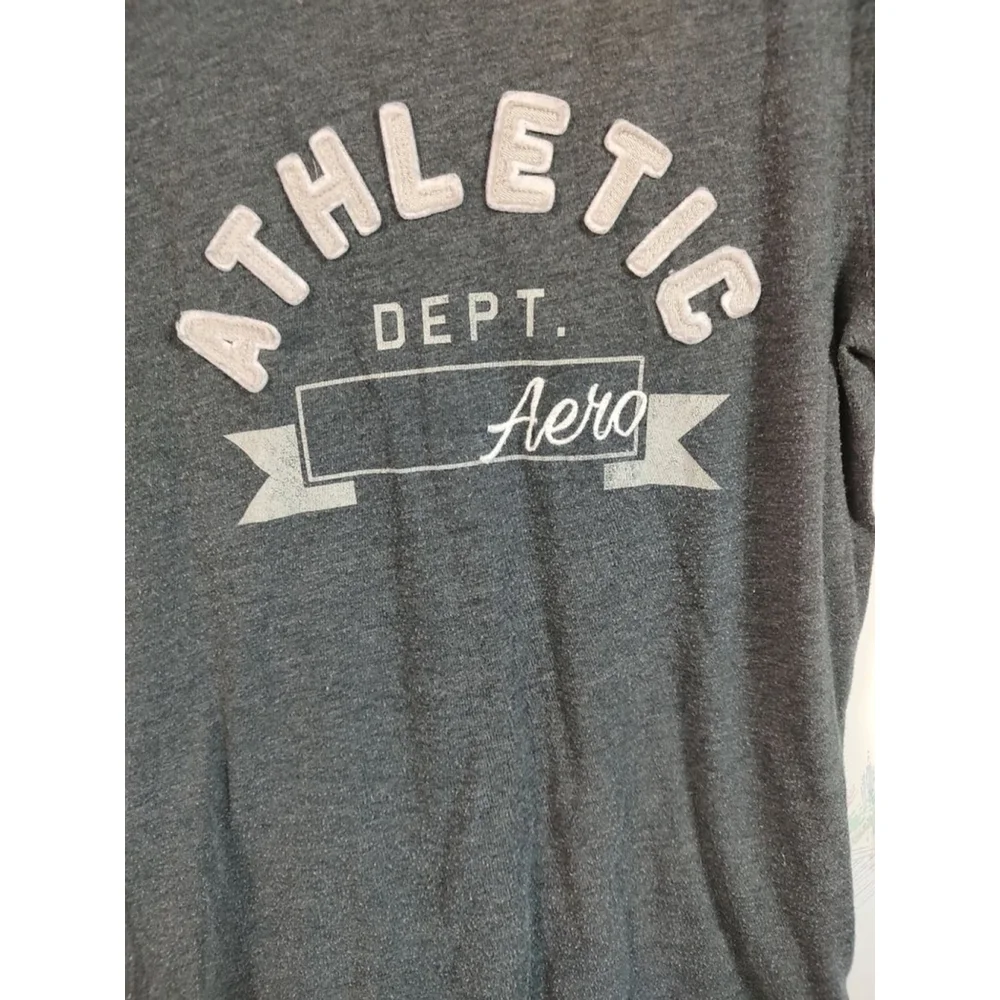 Aeropostale Y2K Gray Short Sleeve Tee - Picture 3 of 9
